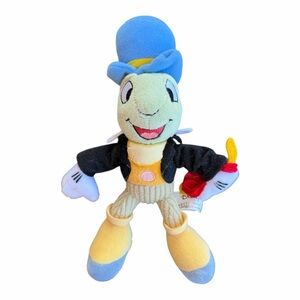 Disney Jiminy Cricket Pinocchio Stuffed Animal Toy 10"